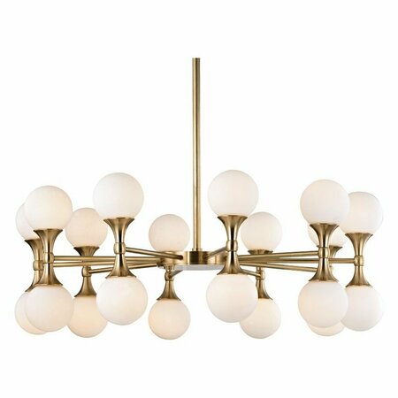 HUDSON VALLEY Astoria 20 Light Chandelier 3320-AGB